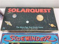 2 Jeux de société vintages dont "Solarquest"