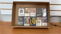 10 miscellaneous cassettes
