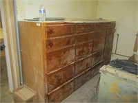 Large Cabinet w/Drawers & Contents