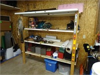 Shelving Unit (contents not included) - 80x27x76H
