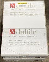 (CX) Daltile BRIGHT WHITE Ceramic Wall Tile