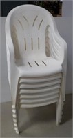 (7) Plastic chairs.