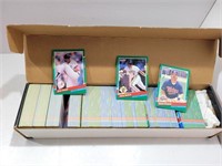 Box of Donruss 1991 Baseball Cards