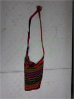 Replica of traditional noken bag in multi-colors