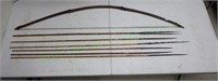VTG West Irian Jaya/Papua bow and 6 spears