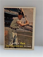 1957 Topps #38 Nellie Foz HOF Chicago White Sox