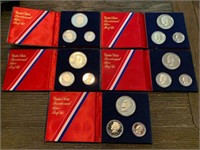 (5) Bicentennial Proof Set