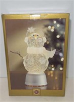 Dillard's Trimmings Christmas Snowman Shimmer