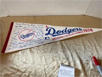 1978,29" LA DODGERS PENNANT