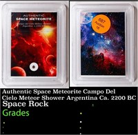 Authentic Space Meteorite Campo Del Cielo Meteor S