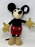 Vintage Disney plush Mickey Mouse