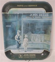 (BD) John Deere tin tray measuring 10.5" by 13"