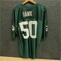 A.J. Hawk, NFL Players Screen Print Jersey,Packers