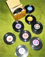 Lg. Amount Of Vinyl 45 RPM Records