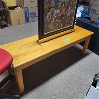 B356 Oak bench or low coffee table