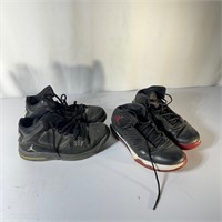 2 Pair Vintage MJ Jordan Shoes Size 11