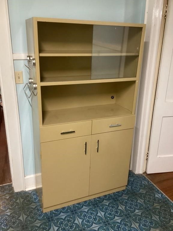 Fantastic Mid Century Metal Kitchen Cabinet