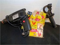 1/2" Chicago hammer drill and side