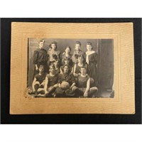 1906 Mens/womens Basketball Cabinet Card