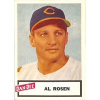 1954 Dan Dee Chips Al Rosen