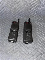 Two CB hand held radios, 40 channel  (at#31b)