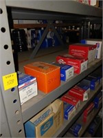 4TH SHELF CONTENTS SPARK PLUG TERMINALS,CABLE TIES