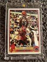 NBA LEBRON JAMES DRAFT PICK BASKETBALL CARD