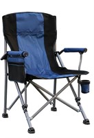 Folding portable camping chair for adults