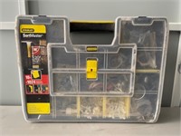 Stanley Parts Bin Packed with Shop Supplies