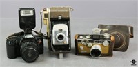 Polaroid, Argus, Canon Cameras / 3 pc