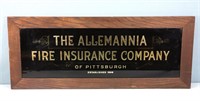 The Allemannia Fire Insurance Co. Sign