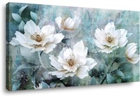159x75CM ABSTRACT ROSES WALL ART FOR LIVING ROOM