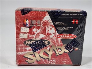 1997-98 FLEER SKYBOX NBA HOOPS SEALED BOX