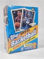 1992-93 TOPPS BASKETBALL SERIES II SEALED BOX
