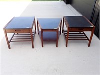 Set of Three End Tables