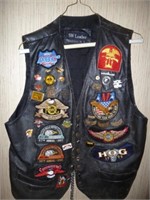 Harley Owners Group / Sturgis Leather Biker Vest