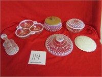 6- PIECES HOBNAIL