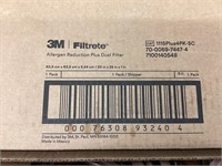 Box of 25x25x1 3M filtrete filters