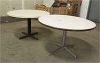 (2) Round Tables, Approx 48"x30"