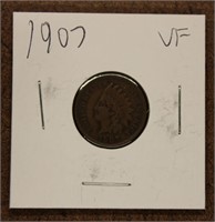 1907 Indian Cent