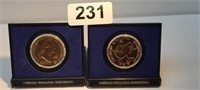 1972 , 1973 Bicentennial Commerative Medal