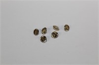 6 round Champagne Loose Diamonds 2.38 ctw