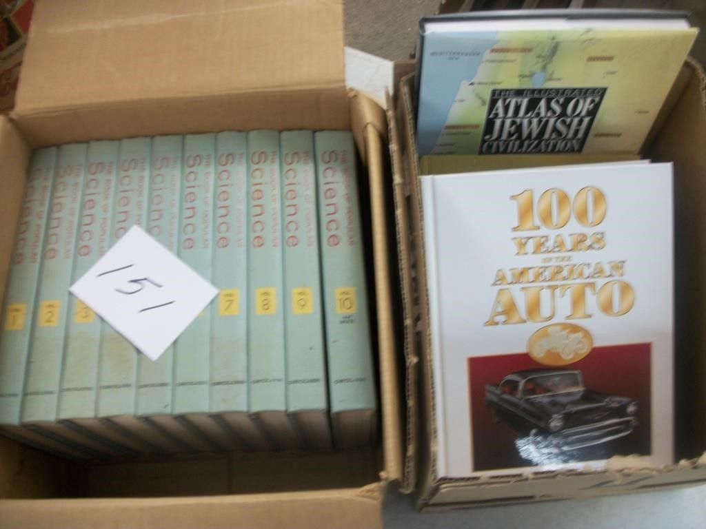 2 BOXES OF BOOKS