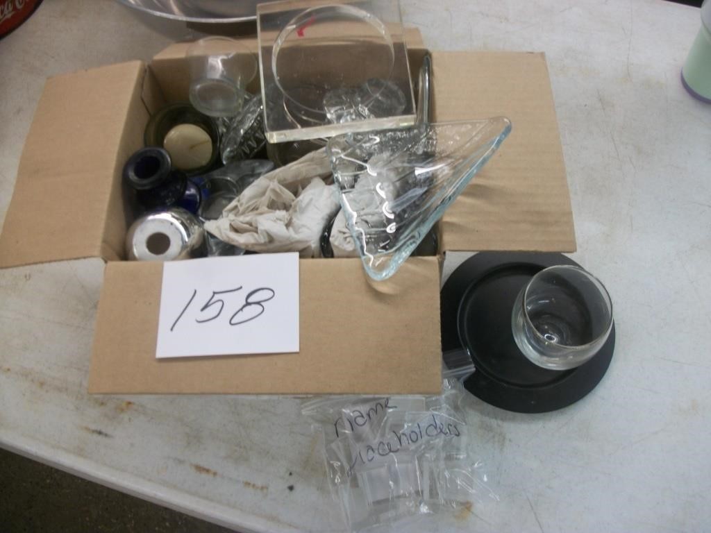 MISC GLASSWARE LOT