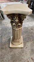 Plaster Corinthian Pedestal