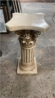 Plaster Corinthian Pedestal