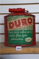 DURO 1 GAL. CAN