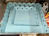 BLUE TRAYS