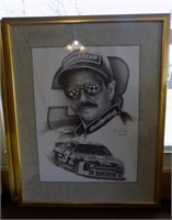 Dale Ernheart Print by George Rebk