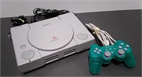 Playstation Console W/ 1 Controller Powers Up